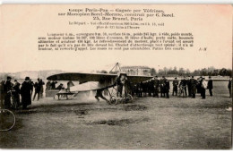 AVIATION: Coupe Paris-pau, Gagnée Par Védrines Sur Monoplan Borel-morane Construit Par G. Borel - Très Bon état - ....-1914: Précurseurs