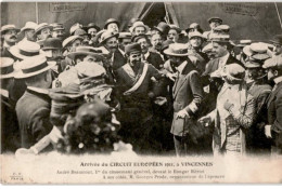 AVIATION: Arrivée Du Circuit Européen 1911 à Vincennes André Beaumont 1er Du Classement Général - état - ....-1914: Precursores