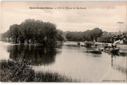 SAMOIS-sur-SEINE: L'ile Et L'écluse Du Bas-samois - Très Bon état - Samois