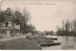 SAMOIS-sur-SEINE: Bords De La Seine - Très Bon état - Samois