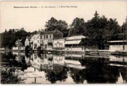 SAMOIS-sur-SEINE: Le Bas-samois, L'hôtel Beau-rivage - Très Bon état - Samois