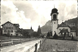 11627648 Melchtal Speisewirtschaft Und Baeckerei Melchthal Kirche Melchtal - Autres & Non Classés