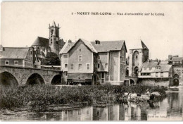 MORET-sur-LOING: Vue D'ensemble Sur Le Loing - Très Bon état - Moret Sur Loing