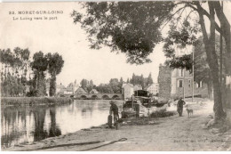 MORET: Le Loing Vers Le Port - état - Moret Sur Loing