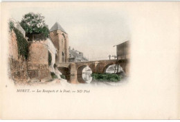 MORET: Les Remparts Et Le Pont - Très Bon état - Moret Sur Loing