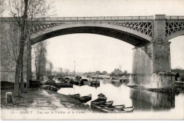 MORET: Vue Sur Le Viaduc Et Le Canal - Très Bon état - Moret Sur Loing