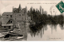 MORET-sur-LOING: Le Loing En Amont Du Pont - Très Bon état - Moret Sur Loing