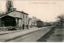 VOULX: La Gare - Très Bon état - Andere & Zonder Classificatie