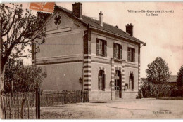 VILLIERS-SAINT-GEORGES: La Gare - état - Villiers Saint Georges