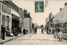 VILLIERS-SAINT-GEORGES: Route De Sezanne - Très Bon état - Villiers Saint Georges