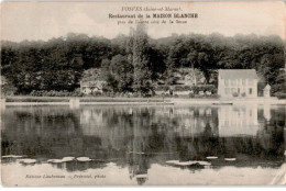 VOSVES: Restaurant De La Maison Blanche - Très Bon état - Andere & Zonder Classificatie