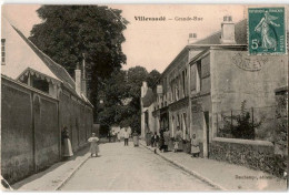 VILLEVAUDE: Grande Rue - état - Otros & Sin Clasificación