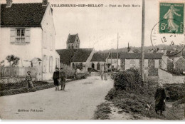 VILLENEUVE-sur-BELLOT: Pont Du Petit Morin - Très Bon état - Other & Unclassified