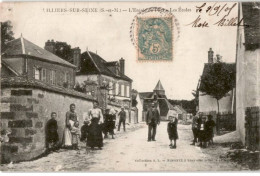 VILLIERS-en-SEINE: L'entrée Du Pays Les écoles - état - Other & Unclassified