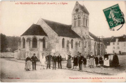 VILLENEUVE-sur-BELLOT: L'église - Très Bon état - Other & Unclassified