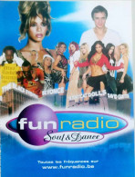 Publicité Papier  FUN RADIO BEYONCE PUSSICAT DOLLS DAVID GUETTA Novembre 2006 TS - Werbung