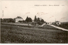 VERNOU-sur-SEINE: Route De Montereau - Très Bon état - Autres & Non Classés