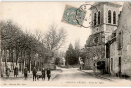 VERNEUIL-L'ETANG: Place De L'église - Très Bon état - Other & Unclassified