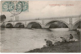 VARREDDES: Pont De La Marne - Très Bon état - Andere & Zonder Classificatie