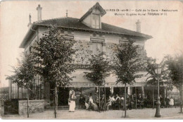 VAIRES: Café De La Gare, Restaurant Maison Eugène Hurel - Très Bon état - Vaires Sur Marne