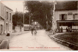 TOURNAN-en-BRIE: Pavé Neuf Route De Coulommiers - Très Bon état - Tournan En Brie