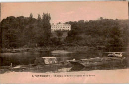 PONTHIERRY: Château De Sainte-assise Et La Seine - état - Andere & Zonder Classificatie