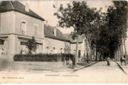 PONTHIERRY: Avenue De La Gare - état - Sonstige & Ohne Zuordnung