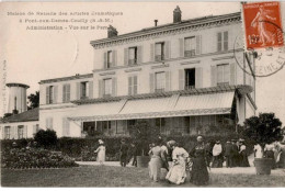 PONT-AUX-DAMES: Maison De Retraite Des Artistes Dramatique Administration Vue Sur Le Parc - Très Bon état - Andere & Zonder Classificatie