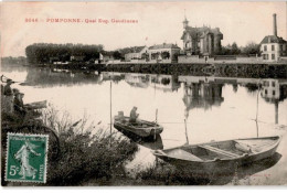 POMPONNE: Quai Eug. Gaudineau - Très Bon état - Autres & Non Classés