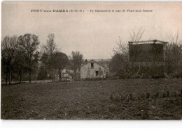 PONT-AUX-DAMES: Le Gazomètre Et Vue De Pont-aux-dames - Très Bon état - Autres & Non Classés