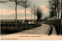 OZOUER-le-VOULGIS: Avenue De La Gare - état - Autres & Non Classés