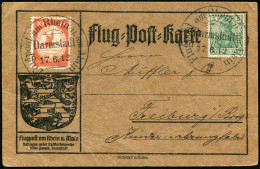 Zeppelin, Zeppelinpost Vor WW-I, 1912, Brief - Zeppeline