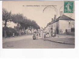 CHATILLON-COLIGNY - Place De La Croix Blanche - Très Bon état - Chatillon Coligny