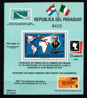 Paraguay Block 327 Postfrisch Flugzeuge #GY218 - Paraguay