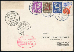 Zeppelin, Zeppelinpost LZ 127, Deutschlandfahrten 1931, 1931, Brief - Zeppelins