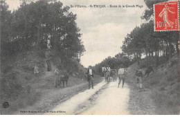 ILE D'OLERON - SAINT TROJAN - Route De La Grande Plage - Très Bon état - Ile D'Oléron