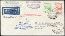 Zeppelin, Zeppelinpost LZ 127, Hollandfahrten, 1932, Brief - Zeppeline