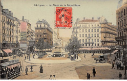 LYON - La Place De La République - Très Bon état - Other & Unclassified