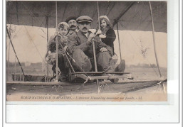 LYON - AVIATION - L'aviateur Kimmerling Emmenant Une Famille- Très Bon état - Other & Unclassified