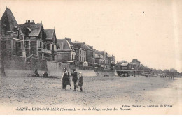 SAINT AUBIN SUR MER - Sur La Plage, En Face Les Roseaux - Très Bon état - Saint Aubin