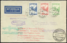 Zeppelin, Zeppelinpost LZ 127, Südamerikafahrten 1931, 1931, Brief - Zeppeline