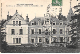 SAINT LAURENT DE CONDEL - Le Château De Saint Hubert Pendant Sa Restauration - 1912 - Très Bon état - Other & Unclassified