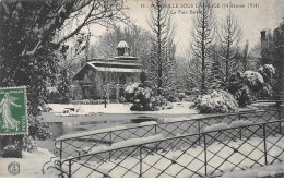 MARSEILLE Sous La Neige - 14 Janvier 1914 - Le Parc Borel - Très Bon état - Non Classés