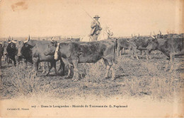 Dans Le Languedoc - Manade De Taureaux De G. Papinaud - Très Bon état - Andere & Zonder Classificatie