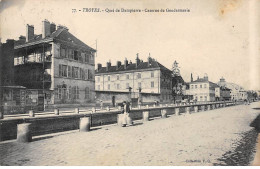 TROYES - Quai De Dampierre - Caserne De Gendarmerie - Très Bon état - Troyes