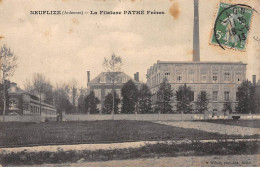 NEUFLIZE - La Filature Pathé Frères - état - Other & Unclassified