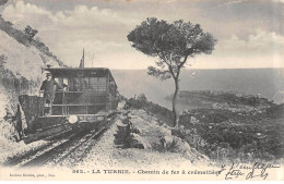 LA TURBIE - Chemin De Fer à Crémaillère - Très Bon état - La Turbie