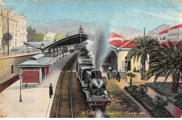 CANNES - Le Rapide " Côte D'Azur " En Gare - état - Cannes