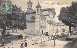 L'ESCARENE - La Place Et L'Eglise - état - L'Escarène