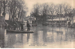 AUXONNE - Inondation De Janvier 1910 - Place De L'Illiotte - Très Bon état - Auxonne